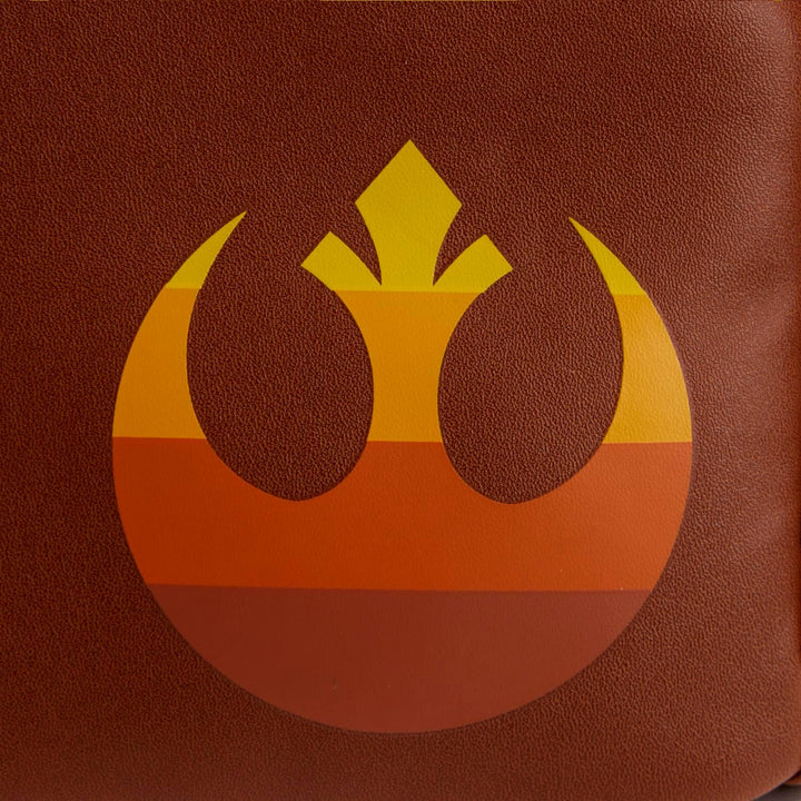 Loungefly Star Wars Lands Jakku Damen Schultertasche mit doppeltem Riemen, mehrfarbig, Einheitsgröss