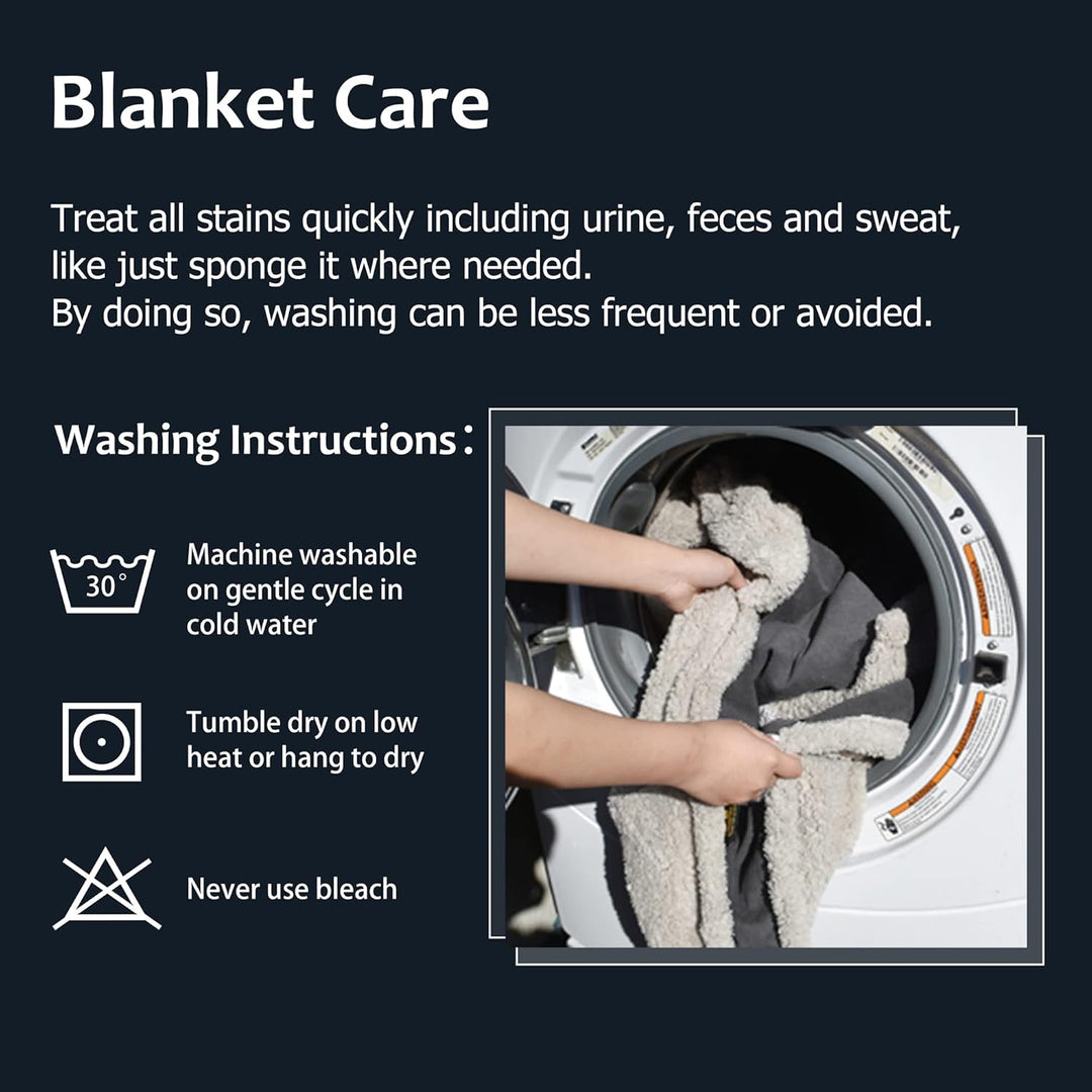 Kritter Planet wasserdichte Hundedecke, Urindichte Haustierdecke für Couchbett Welpen Katzen Fleece