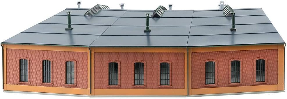Faller FA120281 Ringlokschuppen mit 12°-Teilung, Mehrfarbig