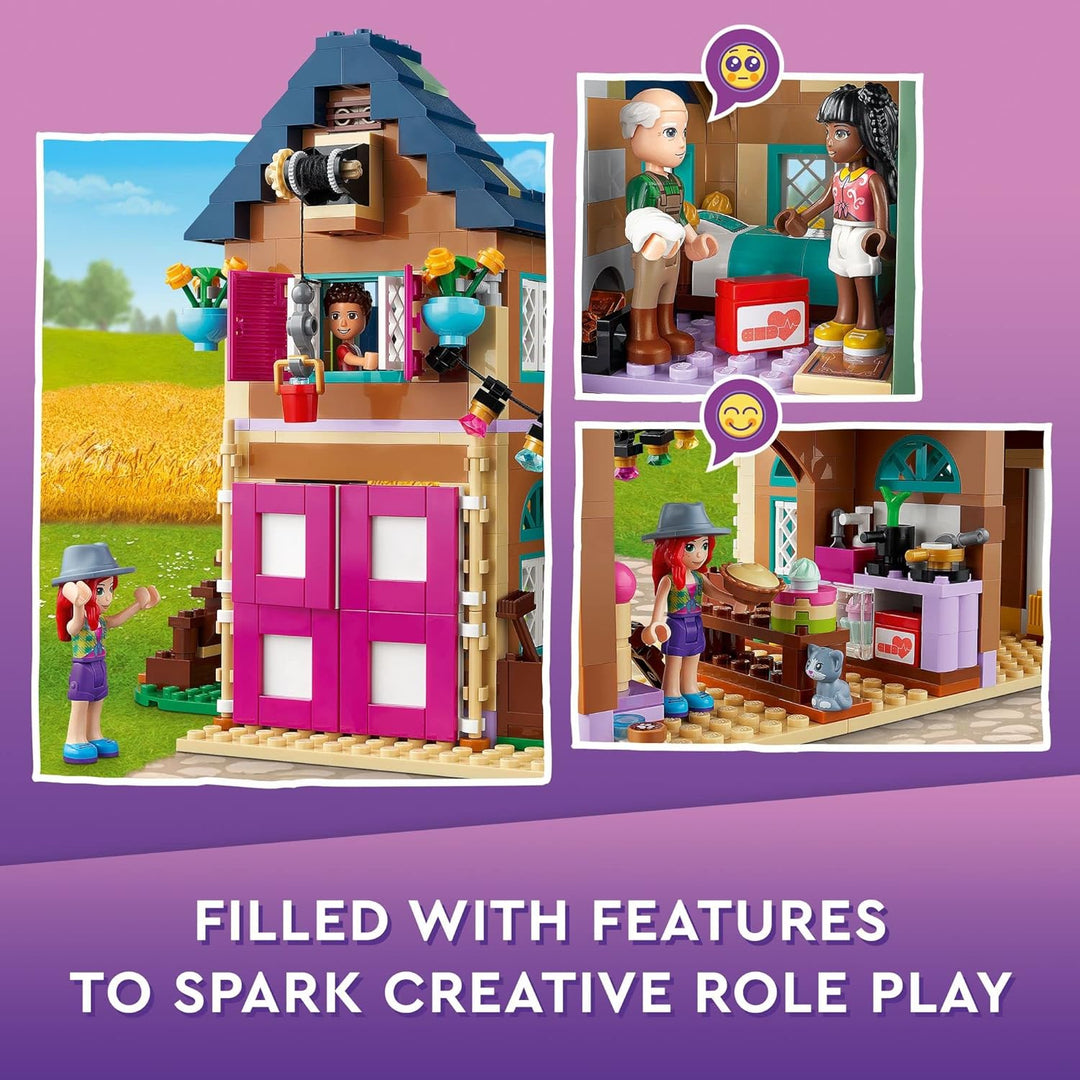 LEGO Friends Organic Farm 41721 Farmyard Building Toy Set for Girls, Boys, and Kids Ages 7+ (826 Pie