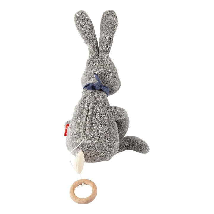 SIGIKID 39845 Mami Spieluhr Hase, yellow für Mädchen und Jungen von 0 bis 36 Monaten grau, grau