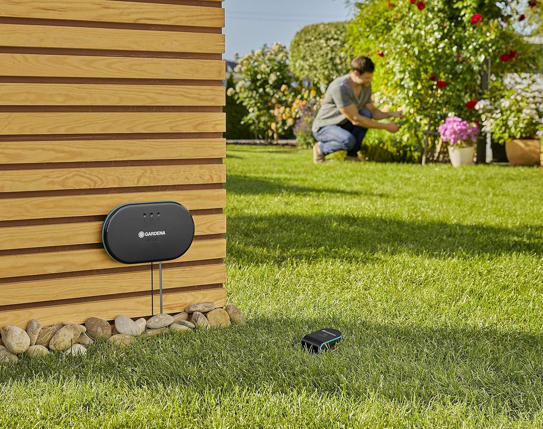 Gardena smart Irrigation Control Sensor Set: Bewässerungssteuerung für bis zu 6 Ventile (24 V), inkl