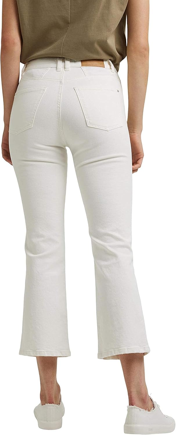 ESPRIT Damen 041CC1B314 Hose, Off White (110), 38