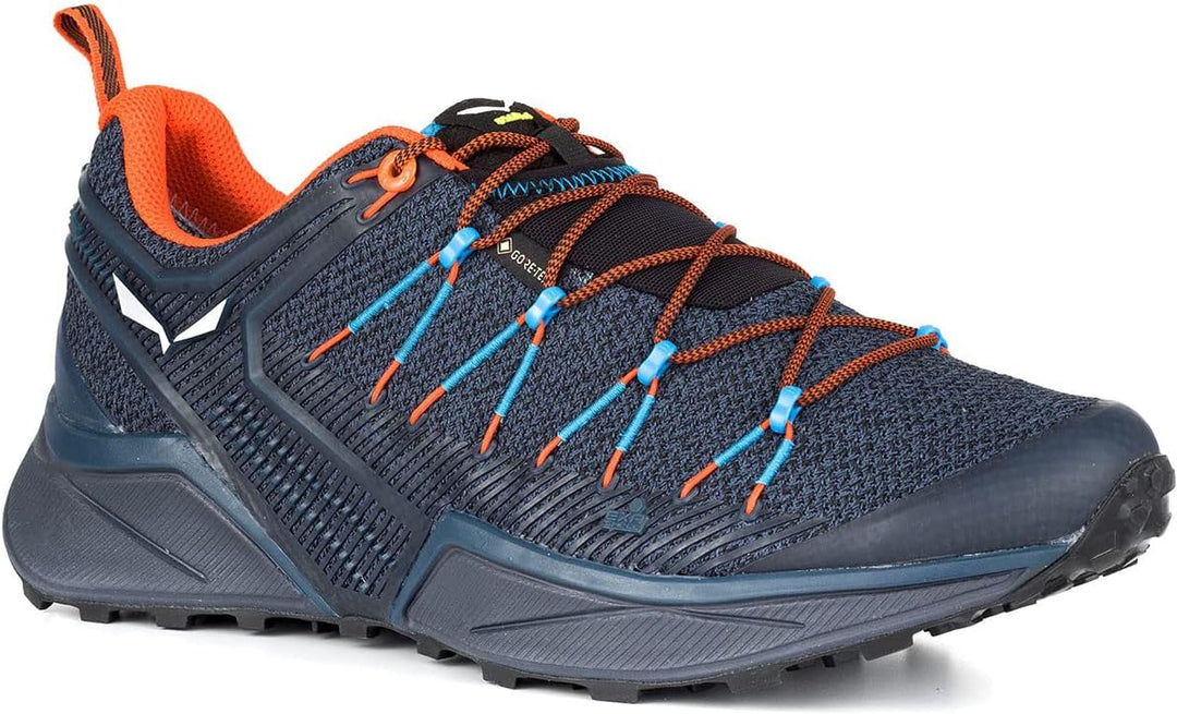 Salewa Herren Ms Dropline GTX Traillaufschuhe 41 EU Dark Denim Black, 41 EU Dark Denim Black