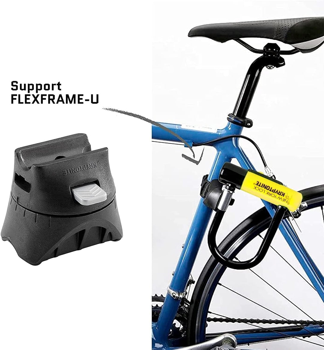 Kryptonite New York Fahgettaboutit Fahrradschloss - 100 cm, Sicherheitsgrad 10/10, Anti-Diebstahl Ke