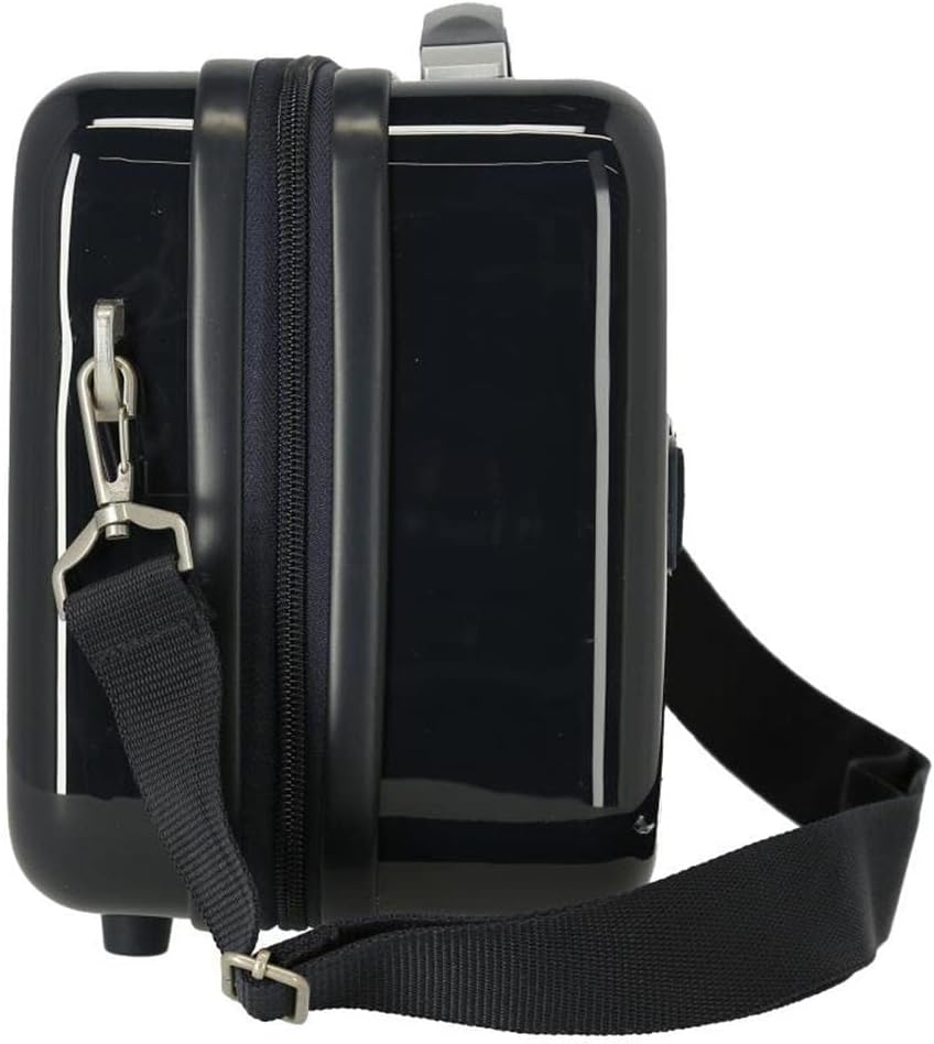 Disney Mickey Mouse Fashion Kulturbeutel mit Umhängetasche, blau, Anpassbare Kulturtasche mit Umhäng