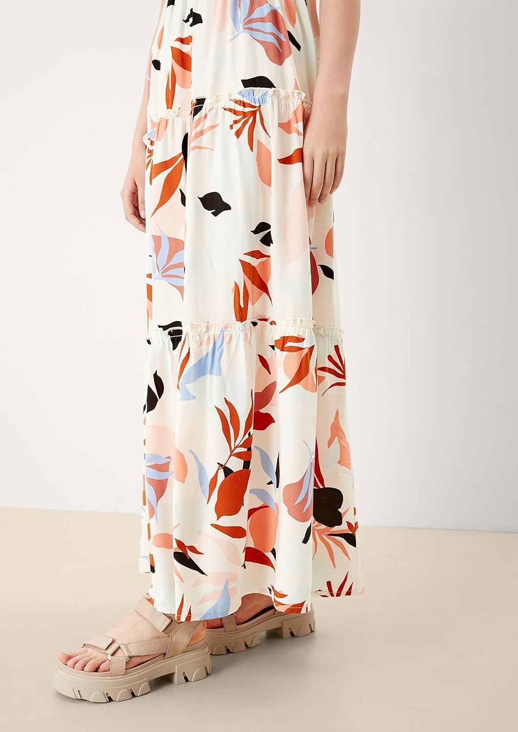 Q/S designed by Damen Kleid 34 Helles_beige, 34 Helles_beige