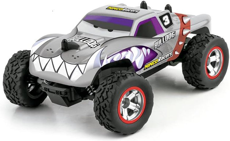 NincoRacers - Bulldog + | Grosser Monster Truck Ferngesteuert | Massstab 1/18 mit 4 Rädern und super