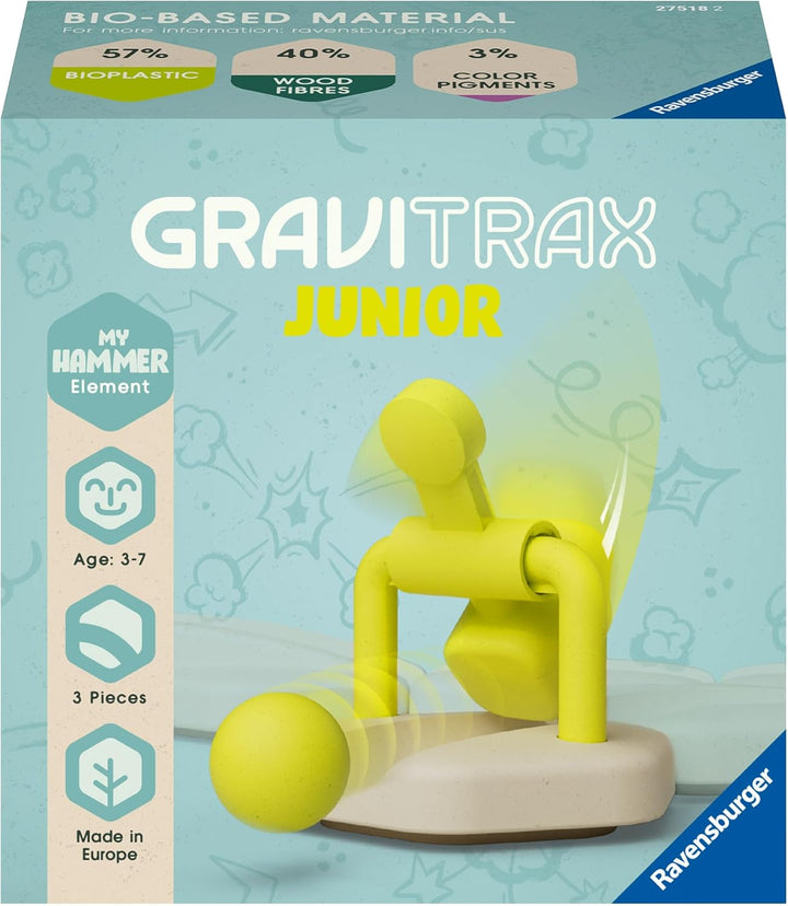 Ravensburger GraviTrax Junior Extension Trax - Erweiterbare Kugelbahn für Kinder & GraviTrax Junior