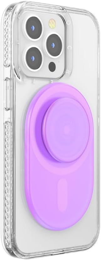 PopSockets runder Telefongriff kompatibel mit MagSafe, Adapterring im Lieferumfang entha