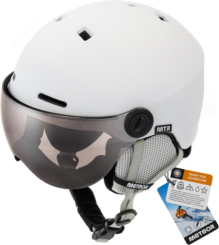 meteor Skihelm Kinder Snowboard Helm Herren Ski Helmet fur Mädchen Jungen Skihelm Damen