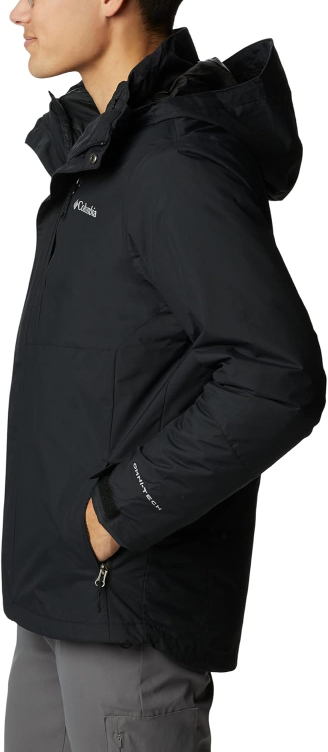 Columbia Herren 3 In 1 Jacke, Schwarz, L Element Blocker 2 Interchange Jacket S Schwarz, Element Blo