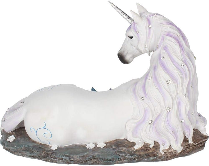 Nemesis Now B2832H7 Dekofigur Ruhe, 19 cm, Kunstharz, Weiss
