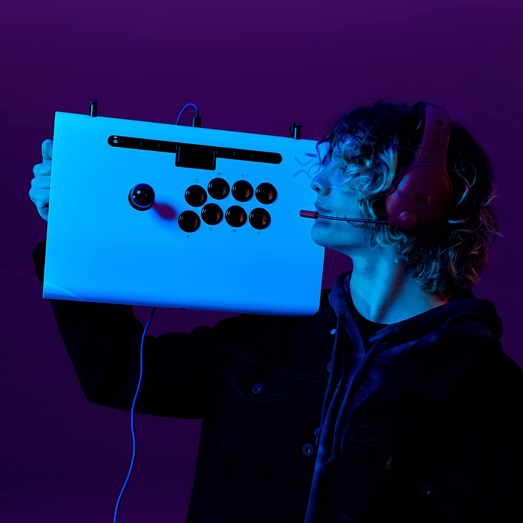 VICTRIX PS5 PRO FS– weiss Fightstick Weisser Hebel, Weißer Hebel