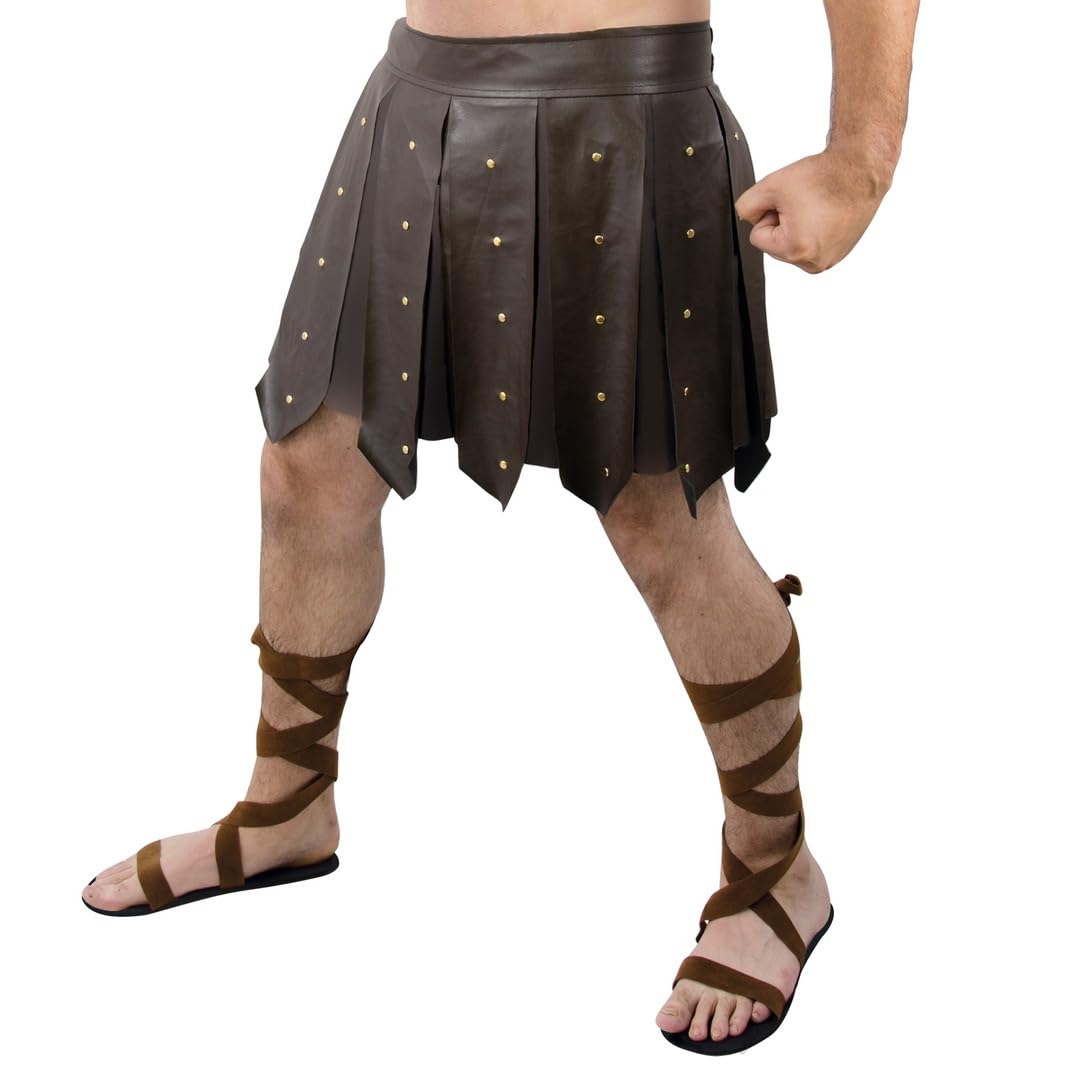 P'tit Clown - 15434 - Gladiatorenrock - Einheitsgrösse - Ideal für Karnevalskostüme, Themenabende, C