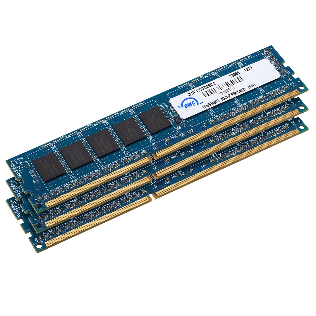 OWC OWC1333D3W4M12K 12 GB DDR3 1333 MHz ECC Speichermodul (12 GB, 3 x 4 GB, DDR3, 1333 MHz, 240-pin