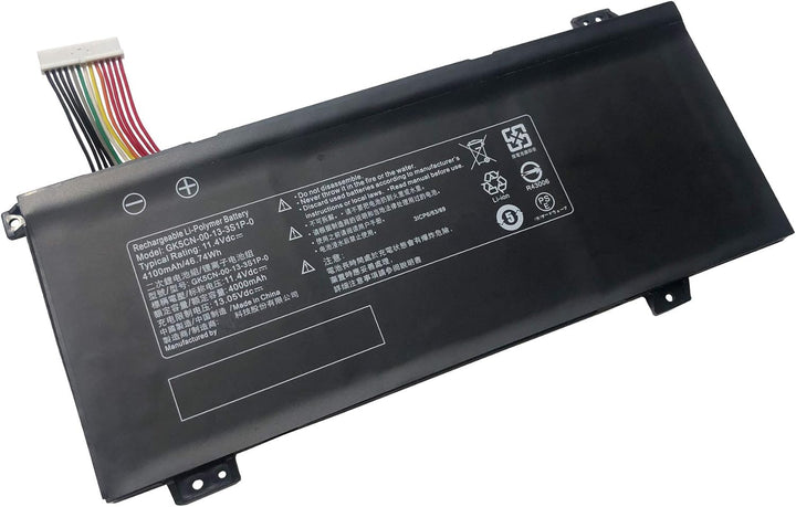 7XINbox 11.4V 46.74Wh 4100mAh GK5CN-00-13-3S1P-0 GK5CN-11-16-3S1P-0 Ersatz -Laptop -Akku kompatibel