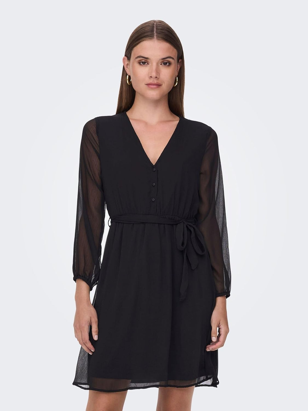 ONLY Female Kleid ONLCERA Kurzes Kleid XS Schwarz, XS Schwarz