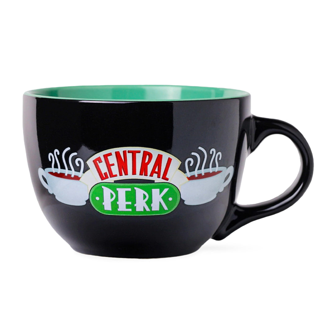 Silver Buffalo Friends Central Perk Keramiktasse übergross für Kaffee, Suppe, 680 ml Friends Central