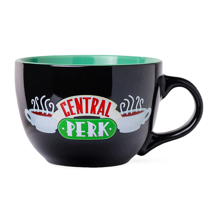 Silver Buffalo Friends Central Perk Keramiktasse übergross für Kaffee, Suppe, 680 ml Friends Central