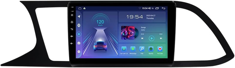 ACAVICA 2+32GB 9 Zoll Android 12 Radio für Seat Leon MK3 2013-2019 GPS Navigator Sat NAV mit Wireles