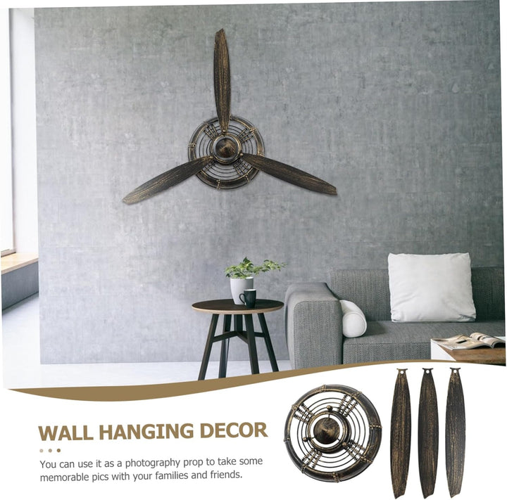 Propeller Wandmontiert Propellerwand H? Vintage Kreativer Wandbehang Industrielle Propeller-wandverz
