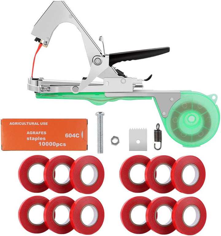 Pflanzenbindemaschine,Bindezange für Pflanzen,Bandzange Tapetool Handbindemaschine für Weinbau Gurke