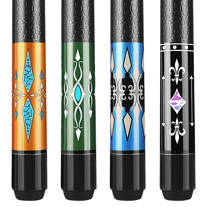 Billard Queue 18 19 20 21 oz, 58" Pool Queue Sticks 13mm Spitzen für Professionelle Billardspieler,