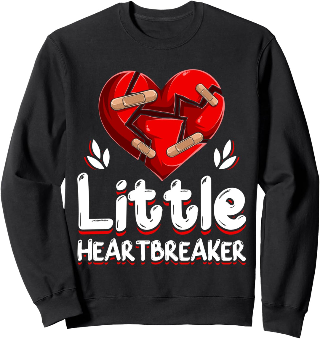 Anti-Valentinstag Little Heartbreaker Heart Broken Sweatshirt