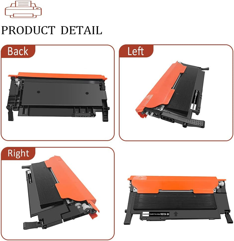 ASEKER Kompatibler Tonerkartusche 117A W2070A für HP Color Laser 150a 150w 150nw MFP 178nw 178nwg 17