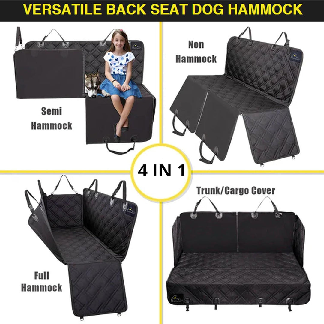 Meadowlark XL Hundesitzbezüge, einzigartiges Design, vollständiger Autoschutz, Türen, Kopfstützen un