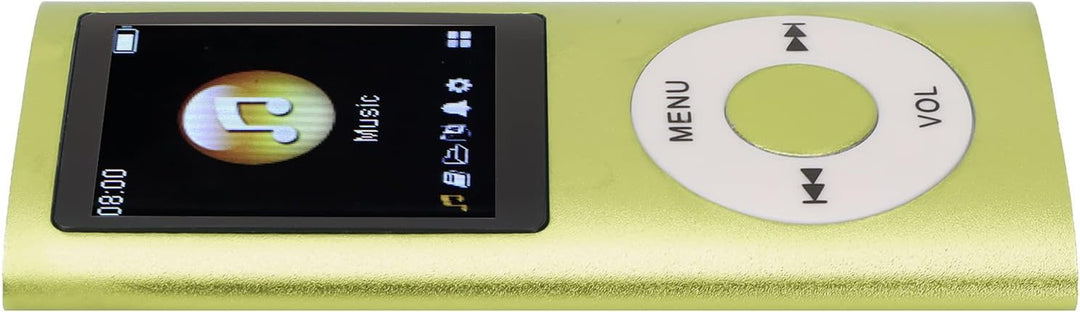 MP3 -Player, Stilvoller Multifunktional Verlustfreier Sound Schlank 1,8 -Zoll -LCD -Bildschirm Tragb