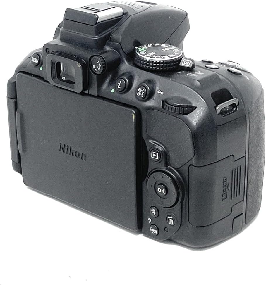 Nikon D5300 SLR-Digitalkamera (24,2 Megapixel, 8,1 cm (3,2 Zoll) LCD-Display, Full HD, HDMI, WiFi, G