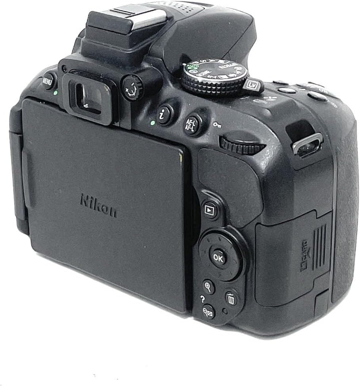 Nikon D5300 SLR-Digitalkamera (24,2 Megapixel, 8,1 cm (3,2 Zoll) LCD-Display, Full HD, HDMI, WiFi, G