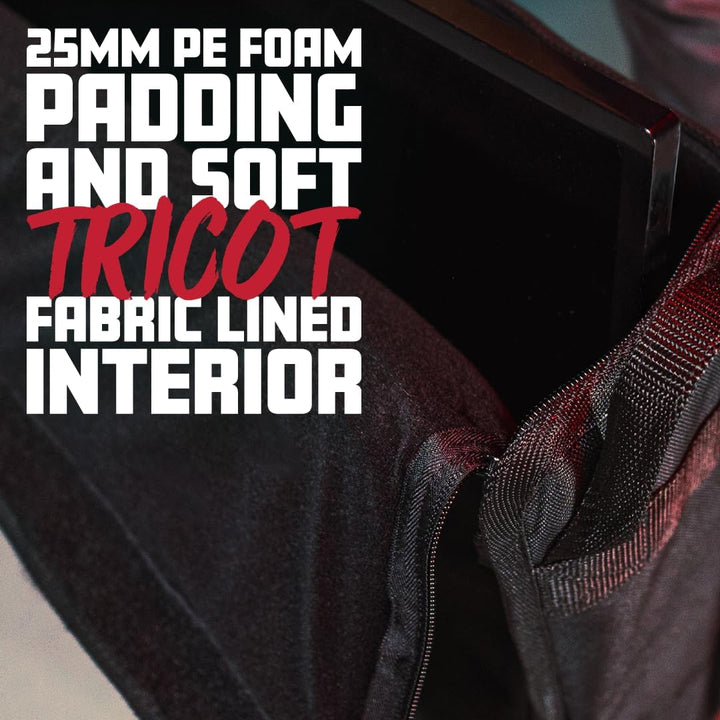 Kleine gepolsterte Tragetasche für LCD-Bildschirme von Gator, passend für 19–24-Zoll-Bildschirme s S