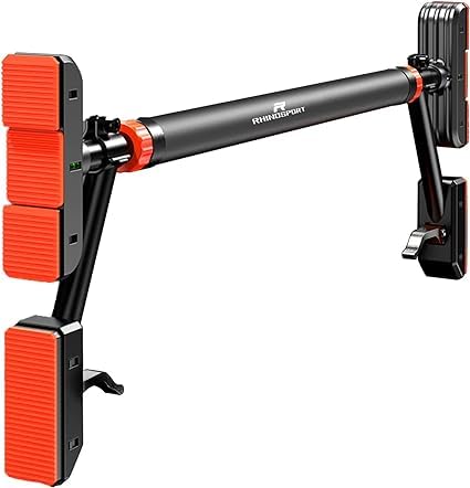 RHINOSPORT Klimmzugstange Türrahmen P7 Pull up Bar Doorway Door Frame chin up bar Home Gym Equipment