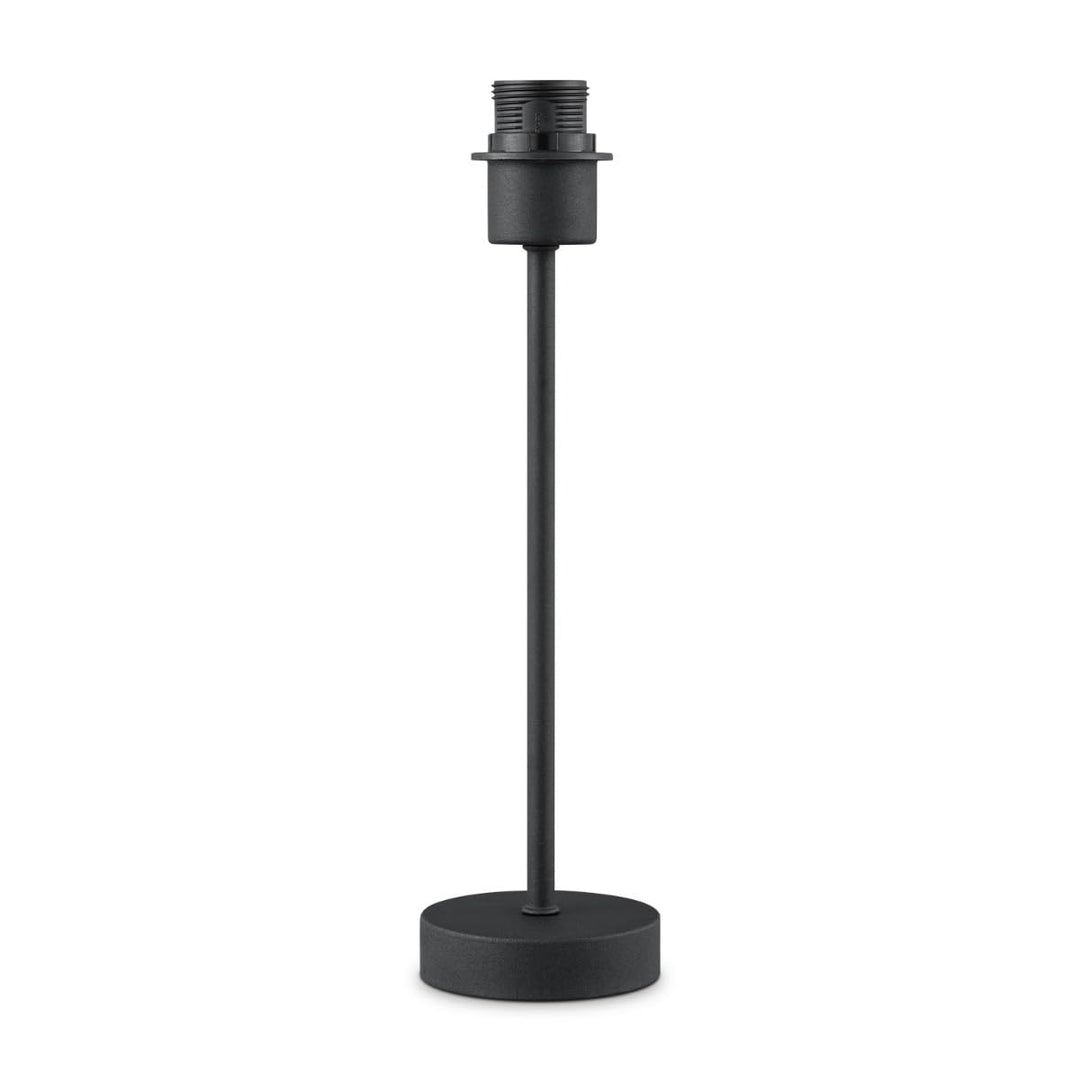 Home Sweet Home E27-Tischlampensockel | Moderne Nachttischlampe in Schwarz | Kann mit Lampenschirm k