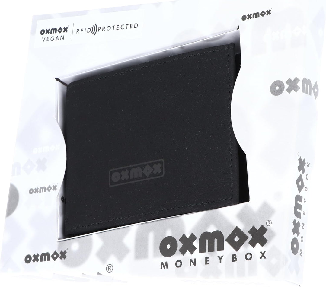 Oxmox New Cryptan - Geldbörse 2cc 10 cm RFID black