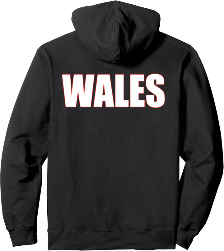Wales Rugby-Trikot Walisisch Rugby 2-seitige Pullover Hoodie
