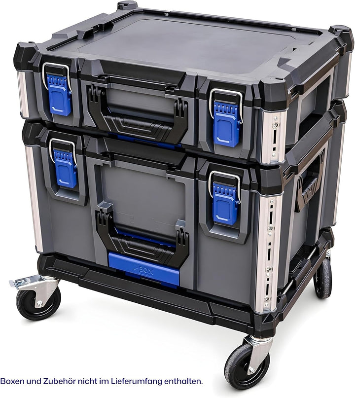 L-BOXX Roller Transportwagen für Werkzeugkoffer bis 200kg mit Bremse, mobil | für L-BOXX G und G4, X