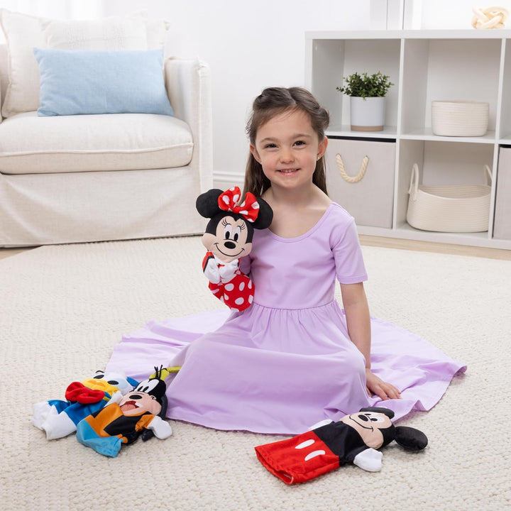 Melissa & Doug Mickey Mouse & Friends Soft & Cuddly Hand Puppets Plush