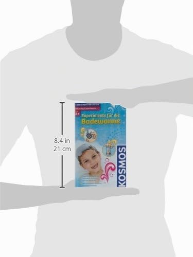 Kosmos 657130 Experimente für die Badewanne, Experimentierspass mit Seifenboot, Wasserrad und Tauche