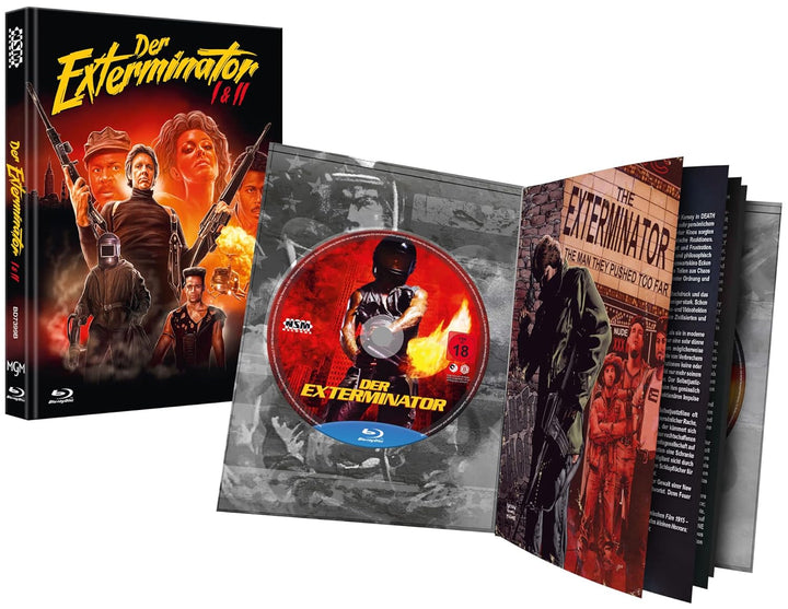 Exterminator 1 & Exterminator 2 [2 Blu-Ray] - uncut - limitiertes Mediabook Cover B, Blu-ray