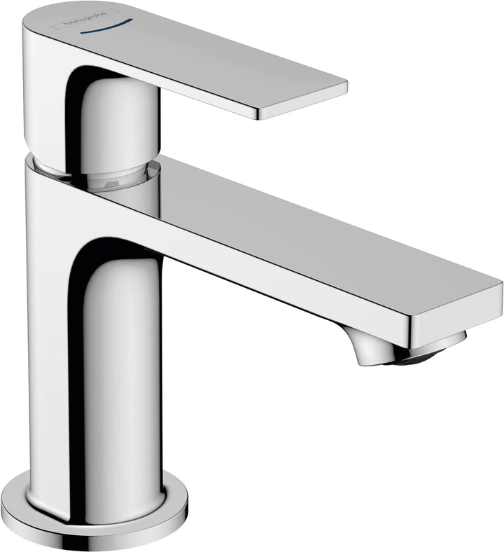 hansgrohe Standventil Rebris E, Wasserhah Bad für Kaltwasser mit Auslauf Höhe 80 mm, Badarmatur wass