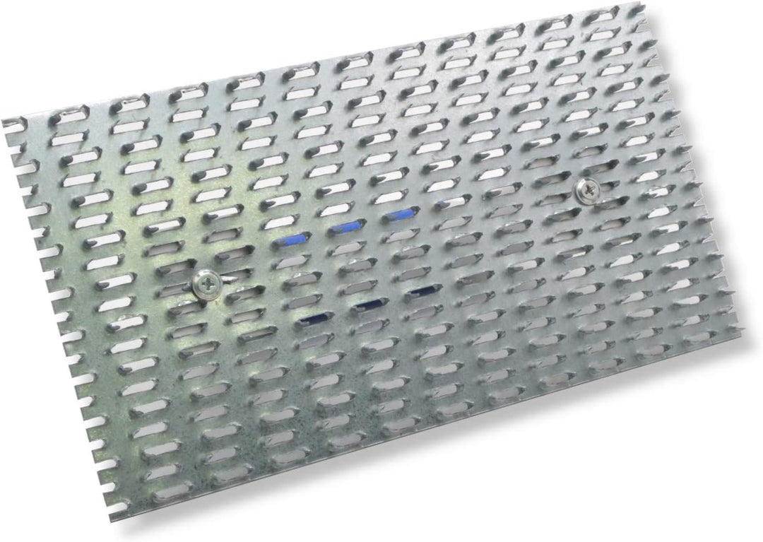 2er Set DEWEPRO Profi Edelputzkratzer - Putzkratzer - Raspelbrett für Mineralputz - Abmessung: 250x1