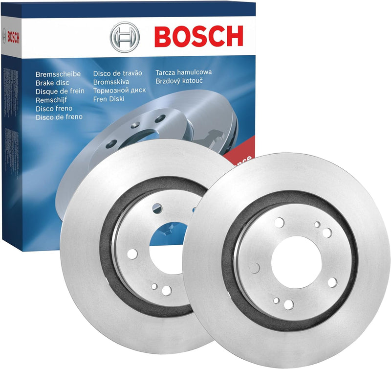 Bosch BD1210 Bremsscheiben - Vorderachse - ECE-R90 Zertifizierung - zwei Bremsscheiben pro Set