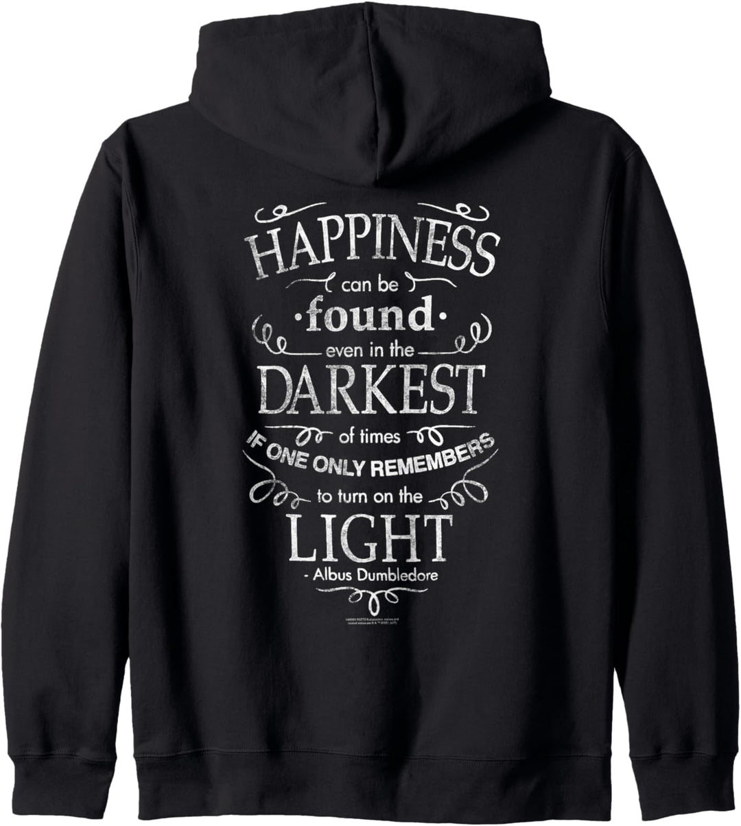 Harry Potter Happiness Quote Kapuzenjacke