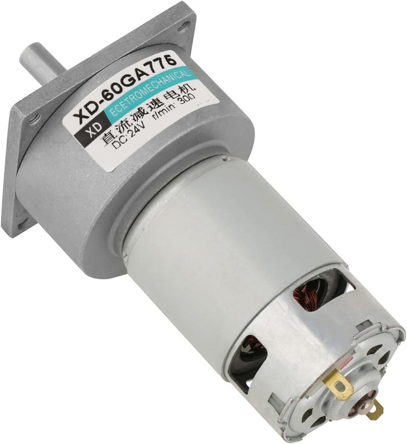 5-600 RPM Speed Reducer Getriebemotor DC 12 / 24V 35W CW/CCW Micro Hohe Drehmoment Drehzahl Getrie