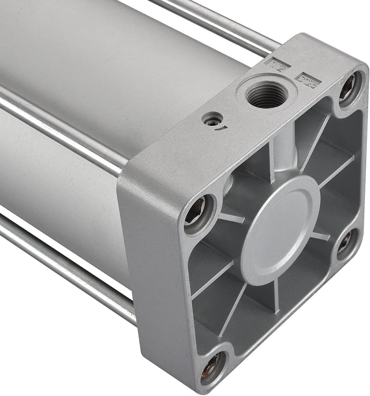 Heschen Pneumatischer Standard-Luftdruckzylinder, SC 125-300, PT1/2 Anschluss, 125mm Bohrung, 300mm