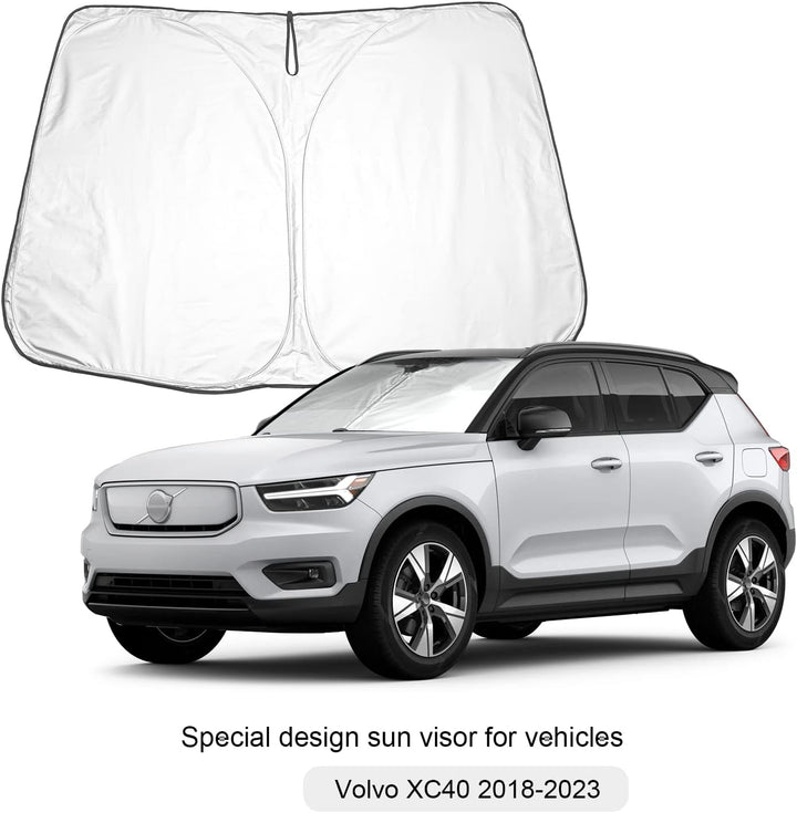 BIXUAN XC40 C40 2024 Sonnenschutz kompatibel mit Volvo XC40 2018-2023 2024 2025 Windschutzscheibe fü